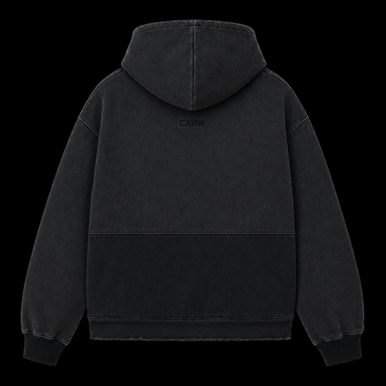 CAISN ECHO ZIP HOODIE — back